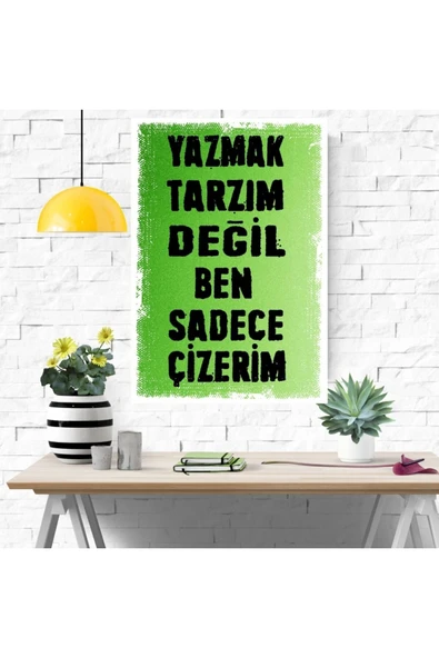 DURUSOY Ahşap Retro Mdf Poster , Komik Sözler , Duvar Yazıları , Manzara ,  Tarih , Edebiyat - Tbl0386 - 4