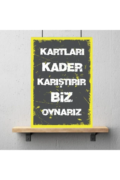 DURUSOY Ahşap Retro Mdf Poster , Komik Sözler , Duvar Yazıları , Manzara ,  Tarih , Edebiyat - Tbl0344 - Resim 3