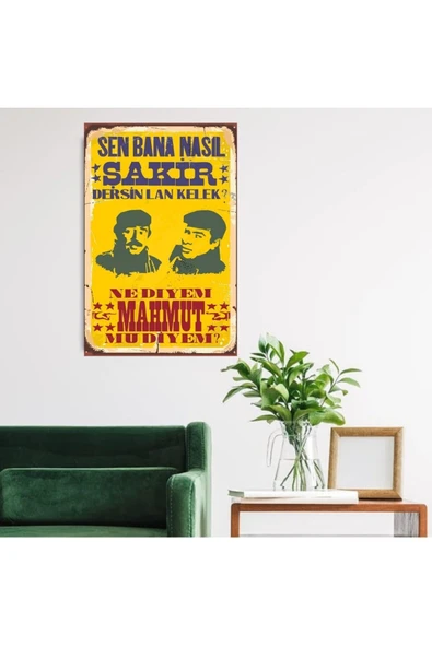 DURUSOY Ahşap Retro Mdf Poster , Komik Sözler , Duvar Yazıları , Manzara ,  Tarih , Edebiyat - Tbl0421 - Resim 2