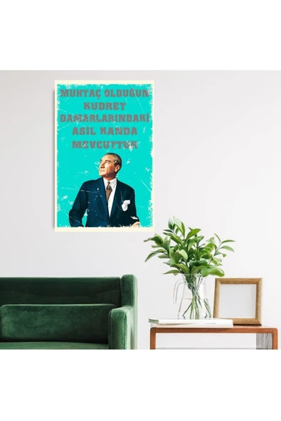 DURUSOY Ahşap Retro Mdf Poster , Komik Sözler , Duvar Yazıları , Manzara ,  Tarih , Edebiyat - Tbl0357 - 2