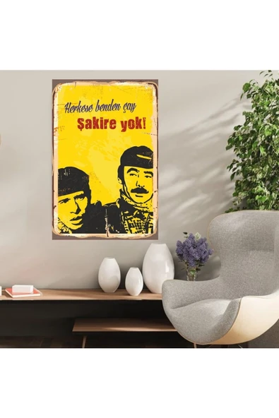 DURUSOY Ahşap Retro Mdf Poster , Komik Sözler , Duvar Yazıları , Manzara ,  Tarih , Edebiyat - Tbl0440 ürün görseli