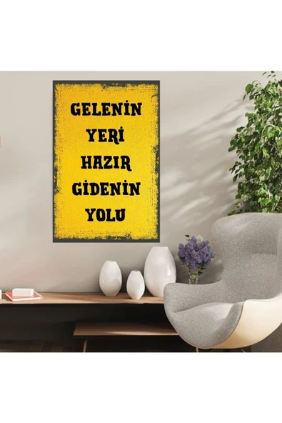 DURUSOY Ahşap Retro Mdf Poster , Komik Sözler , Duvar Yazıları , Manzara ,  Tarih , Edebiyat - Tbl0317 ürün görseli