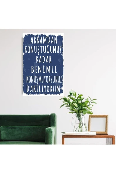 DURUSOY Ahşap Retro Mdf Poster , Komik Sözler , Duvar Yazıları , Manzara ,  Tarih , Edebiyat - Tbl0294 - Resim 2