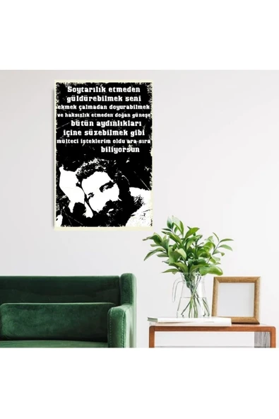 DURUSOY Ahşap Retro Mdf Poster , Komik Sözler , Duvar Yazıları , Manzara ,  Tarih , Edebiyat - Tbl0359 - Resim 2