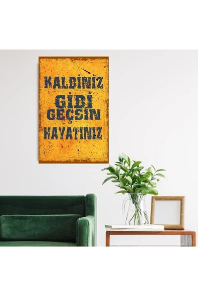 DURUSOY Ahşap Retro Mdf Poster , Komik Sözler , Duvar Yazıları , Manzara ,  Tarih , Edebiyat - Tbl0446 - 2