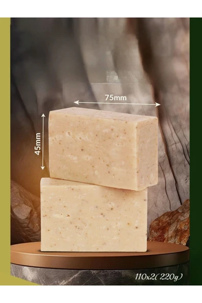 DURUSOY AKİKSİR Doğal Killi Sabunu 2x110gr - 2