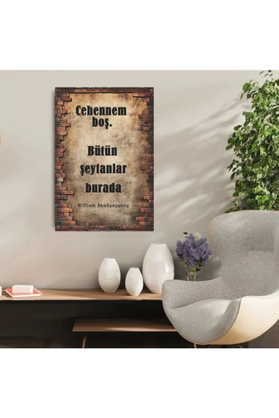 DURUSOY Ahşap Retro Mdf Poster , Komik Sözler , Duvar Yazıları , Manzara ,  Tarih , Edebiyat - Tbl0185 ürün görseli