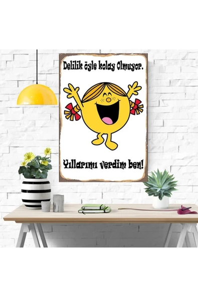 DURUSOY Ahşap Retro Mdf Poster , Komik Sözler , Duvar Yazıları , Manzara ,  Tarih , Edebiyat - Tbl0133 - Resim 4