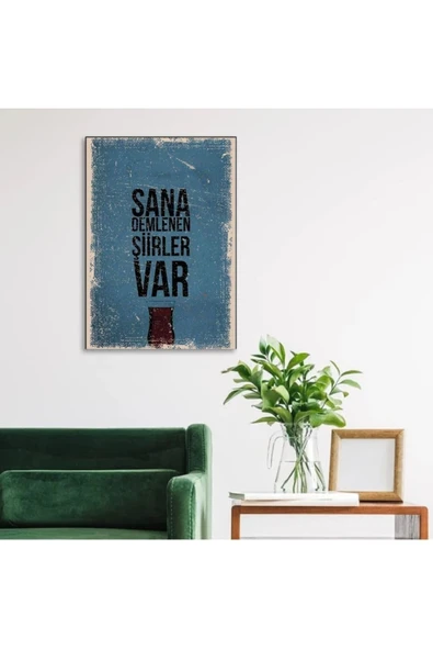 DURUSOY Ahşap Retro Mdf Poster , Komik Sözler , Duvar Yazıları , Manzara ,  Tarih , Edebiyat - Tbl0130 - Resim 2