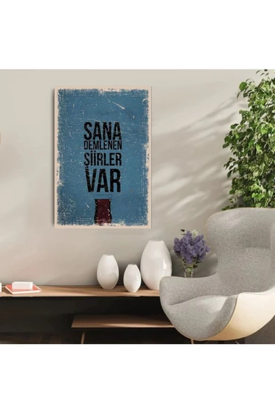 DURUSOY Ahşap Retro Mdf Poster , Komik Sözler , Duvar Yazıları , Manzara ,  Tarih , Edebiyat - Tbl0130 ürün görseli