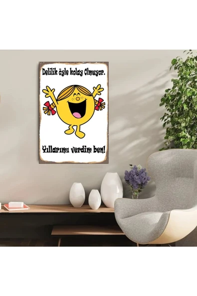 DURUSOY Ahşap Retro Mdf Poster , Komik Sözler , Duvar Yazıları , Manzara ,  Tarih , Edebiyat - Tbl0133