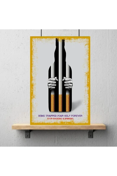 DURUSOY Ahşap Retro Mdf Poster , Komik Sözler , Duvar Yazıları , Manzara ,  Tarih , Edebiyat - Tbl0134 - Resim 3