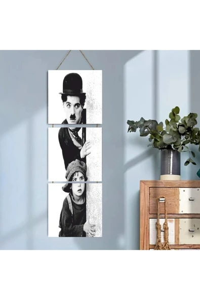 DURUSOY Ahşap Katlanabilir 3Lü Tablo - Tbl0125 ürün görseli 1