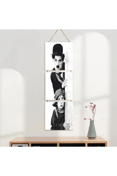 DURUSOY Ahşap Katlanabilir 3Lü Tablo - Tbl0125 - Resim 3