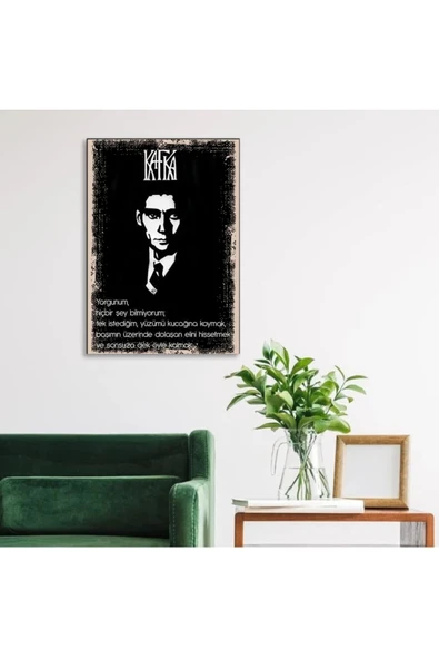 DURUSOY Ahşap Retro Mdf Poster , Komik Sözler , Duvar Yazıları , Manzara ,  Tarih , Edebiyat - Tbl0140 - 2