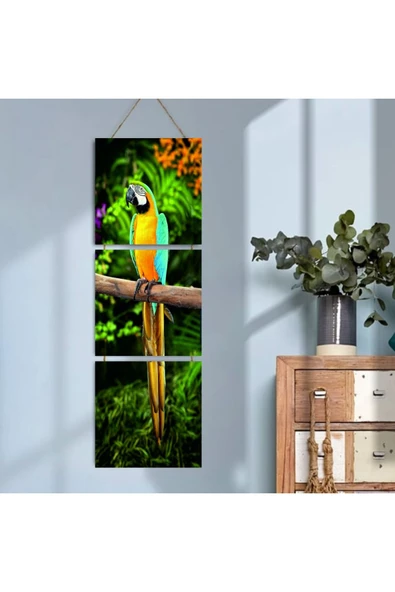 DURUSOY Ahşap Katlanabilir 3Lü Tablo - Tbl0028 ürün görseli