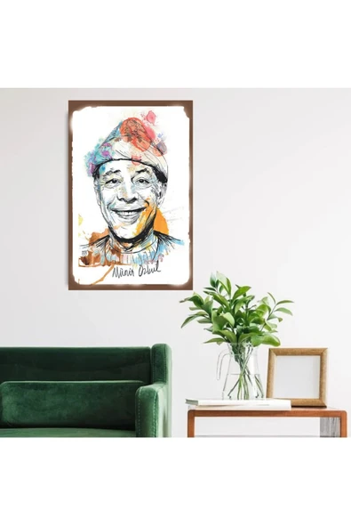 DURUSOY Ahşap Retro Mdf Poster , Komik Sözler , Duvar Yazıları , Manzara ,  Tarih , Edebiyat - Tbl0165 - Resim 2