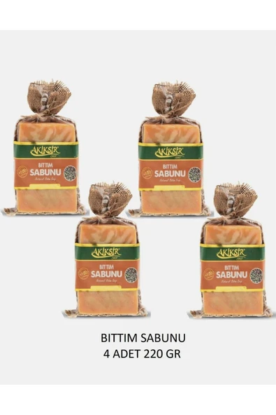 DURUSOY AKİKSİR Doğal Bıttım Sabunu 4 adet 8x110gr