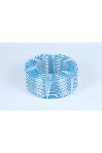 Şeffaf Çiftli Nabız Hortumu (5 Metre)
