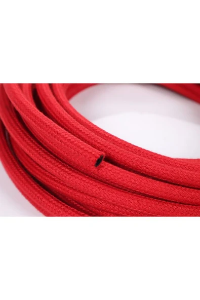 Kauçuk Örgülü Kırmızı Su Hortumu 5x8 mm (50 Metre) - 2