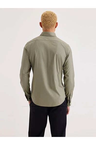 Dockers Minimalist Uzun Kol Erkek Gömleği - Günlük & İş - 2