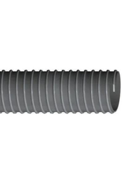 Gri Hava-Duman Toz Emiş Hortumu (152mm) (6''inch) (10Metre)