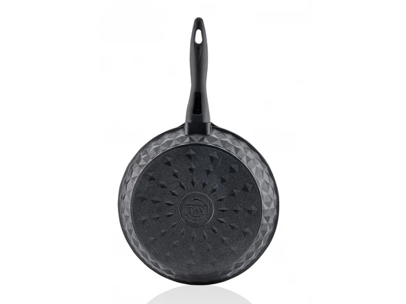 Taç Bella Döküm Tava 28 Cm Siyah - 3