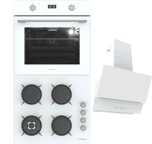 Termikel Ankastre Set (BO O64D5C W + BH P6194C W + ARGEMON WW60)