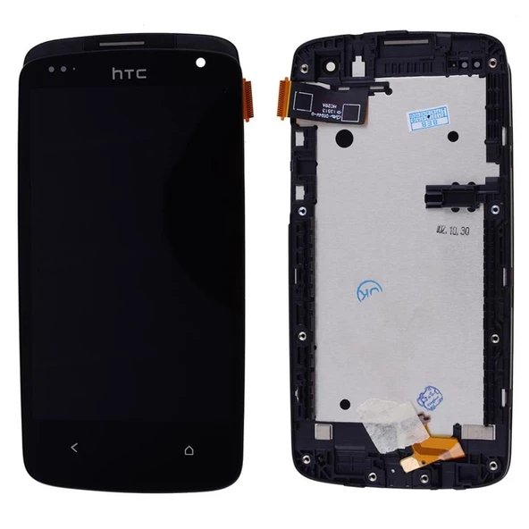 Htc Desire 500 Lcd Ekran Dokunmatik Çerçeveli  A+++Süper Kalite