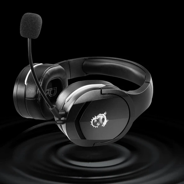 MSI IMMERSE GH20 Kablolu Kulak Üstü Oyuncu Kulaklığı - Teşhir - Resim 3