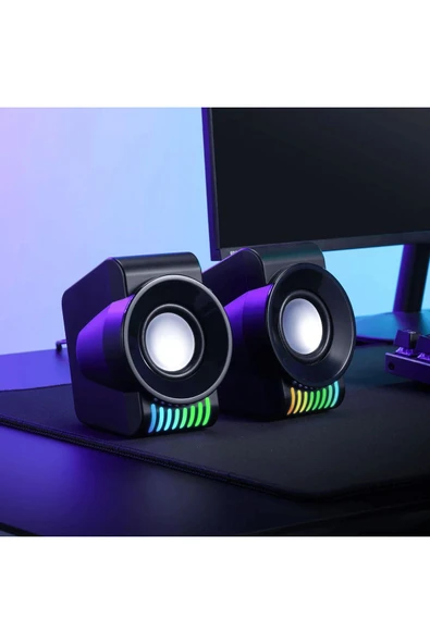 Redragon KAGE GS514 RGB 3W x 2 Kablolu 2.0 Stereo Gaming Hoparlör - 4
