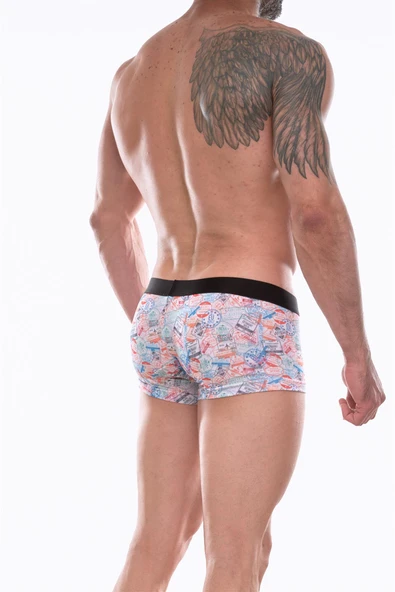 Beruflic Erkek Desenli Boxer - Resim 6