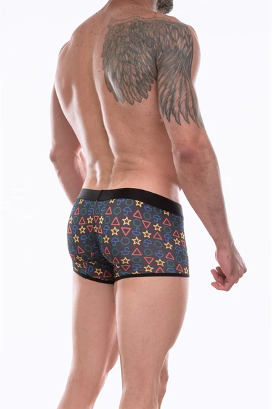 Don Moris Erkek Desenli Mini Boxer - Resim 6