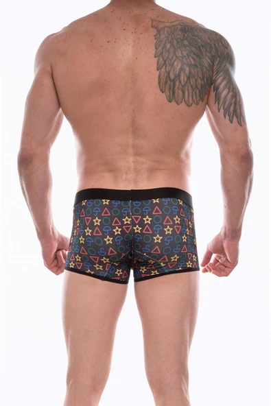Don Moris Erkek Desenli Mini Boxer - Resim 5