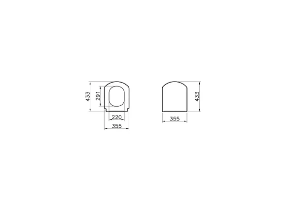 Vitra Valarte Klozet Kapağı, Yavaş Kapanır, Kolay Sökülebilir, 124-003R009 - 4