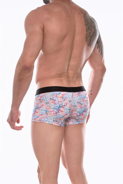 Beruflic Erkek Desenli Boxer - Resim 4