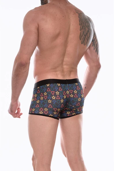 Don Moris Erkek Desenli Mini Boxer - Resim 4