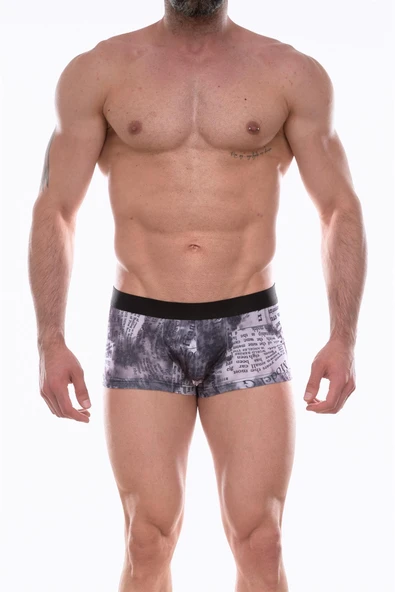 Beruflic Erkek Desenli Boxer - Resim 3