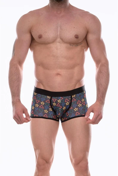 Don Moris Erkek Desenli Mini Boxer