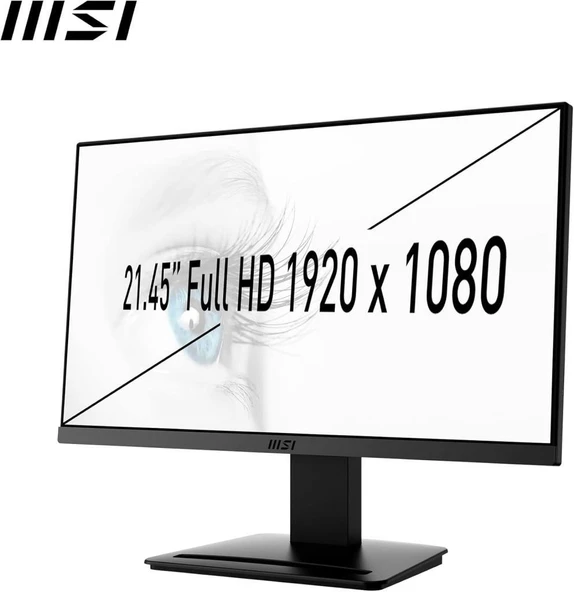 MSI PRO MP223 21.5" 1 ms Full HD 100 Hz Monitör - teşhir - Resim 2