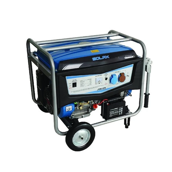 Solax Ym-6500lQe-3 İpli Marşlı Benzinli Trifaze Jeneratör 6.5 Kva