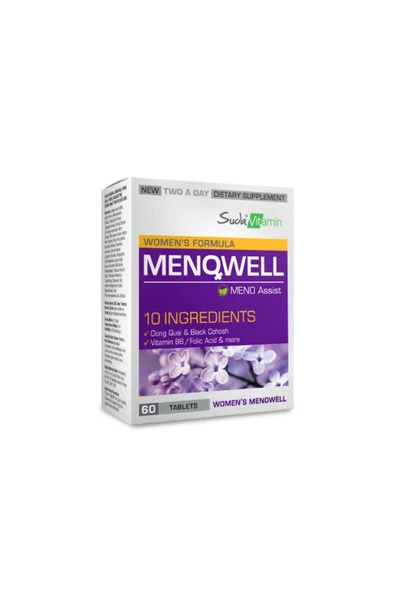 SUDA VİTAMİN MENOWELL WOMEN'S FORMULA 60 TABLET