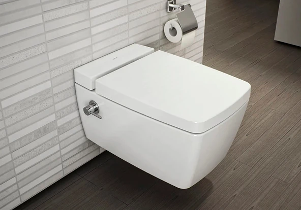 Vitra Metropole Rim-Ex Kanalsız Asma Klozet, Vitrafresh Deterjan Hazneli Ve Entegre Ara Musluklu 7672B003-1687 - 3