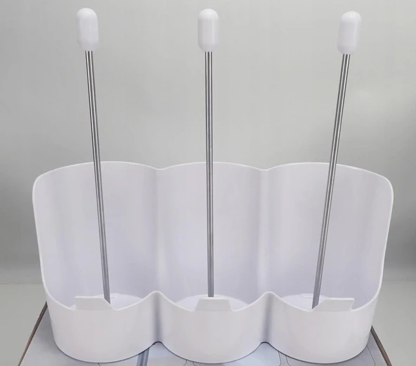 WENKO FILIA 3'lü Şişe Kurutma Rafı ürün görseli