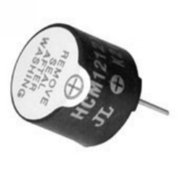 BUZZER 12V 12x7 SİYAH pcb 12v   HCM1212BX-Z - Resim 2