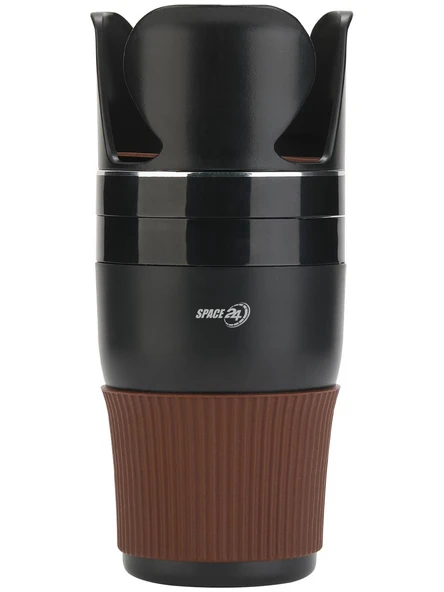 Space24 SP107 Araç İçi Düzenleyici ve Bardak Tutucu Siyah