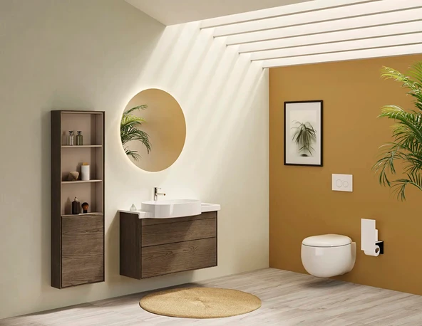 Vitra Memoria Rim-Ex Kanalsız Asma Klozet 5885B403-0559 - Resim 3