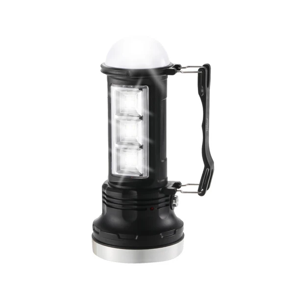 House Pratik HP68 Solar Şarjlı El Feneri Sİyah - 4