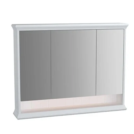 Vitra Valarte Dolaplı Ayna Led Aydınlatmalı, 80 Cm, Mat Beyaz 62231