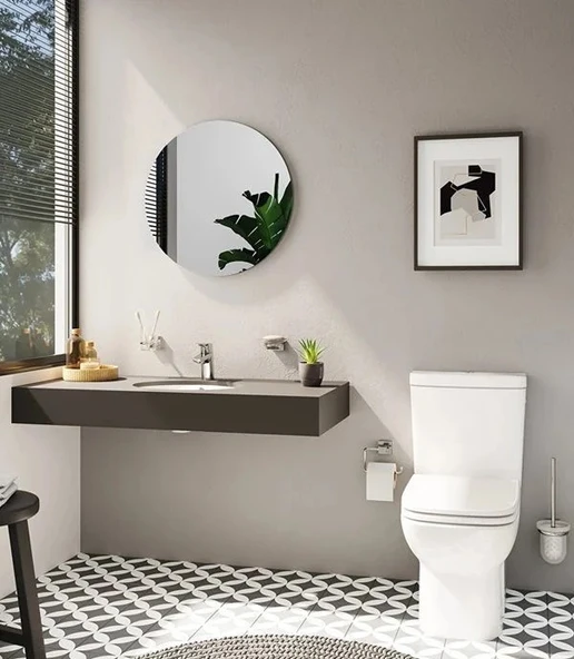 Vitra Basis Yuvarlak Ayna, 80 Cm 67664 - Resim 3